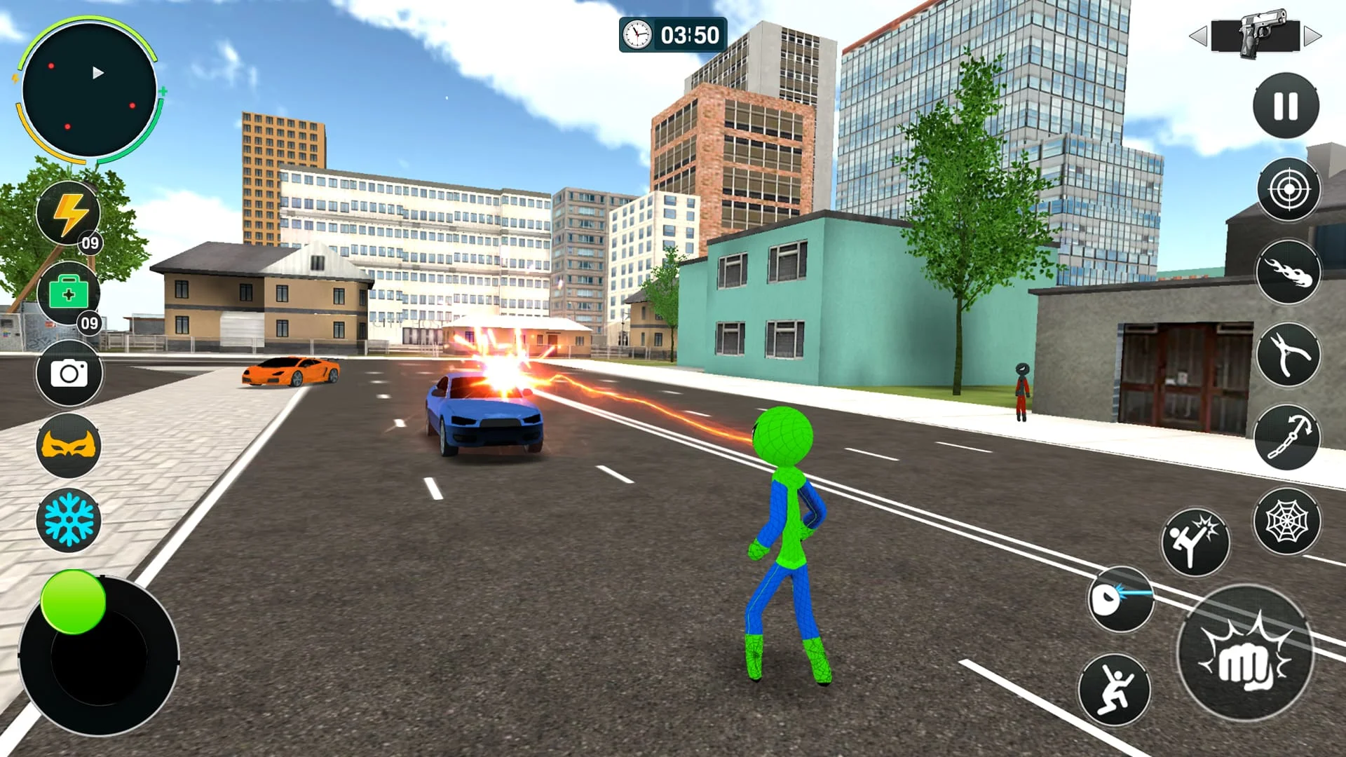 Spider Rope Fight Adventure Screenshot 2
