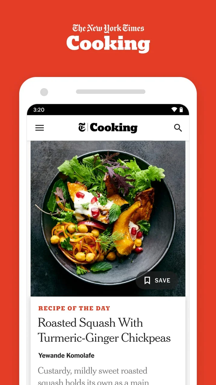 NYT Cooking: Recipes & Tips Screenshot 1