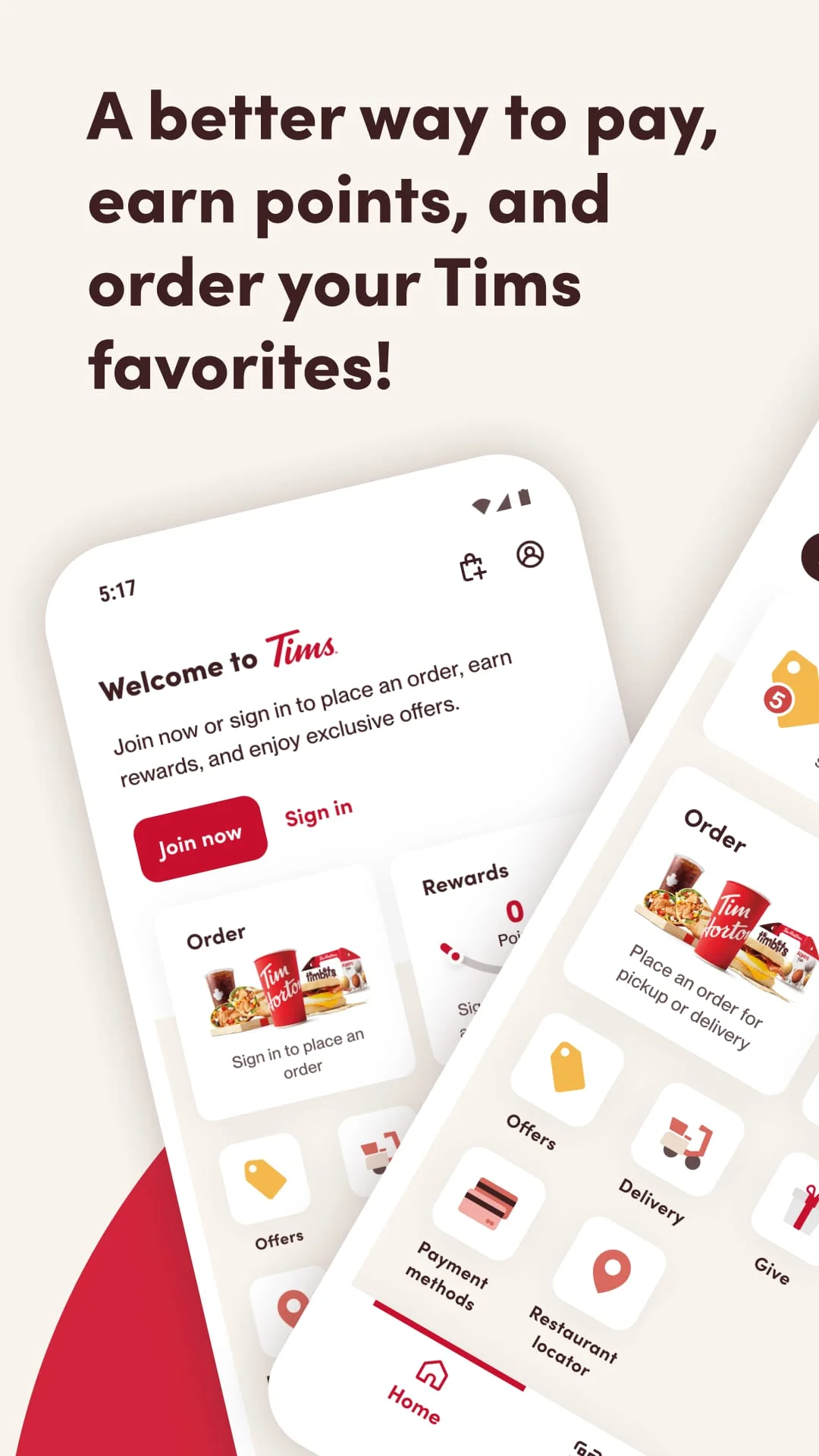 Tim Hortons Screenshot 1
