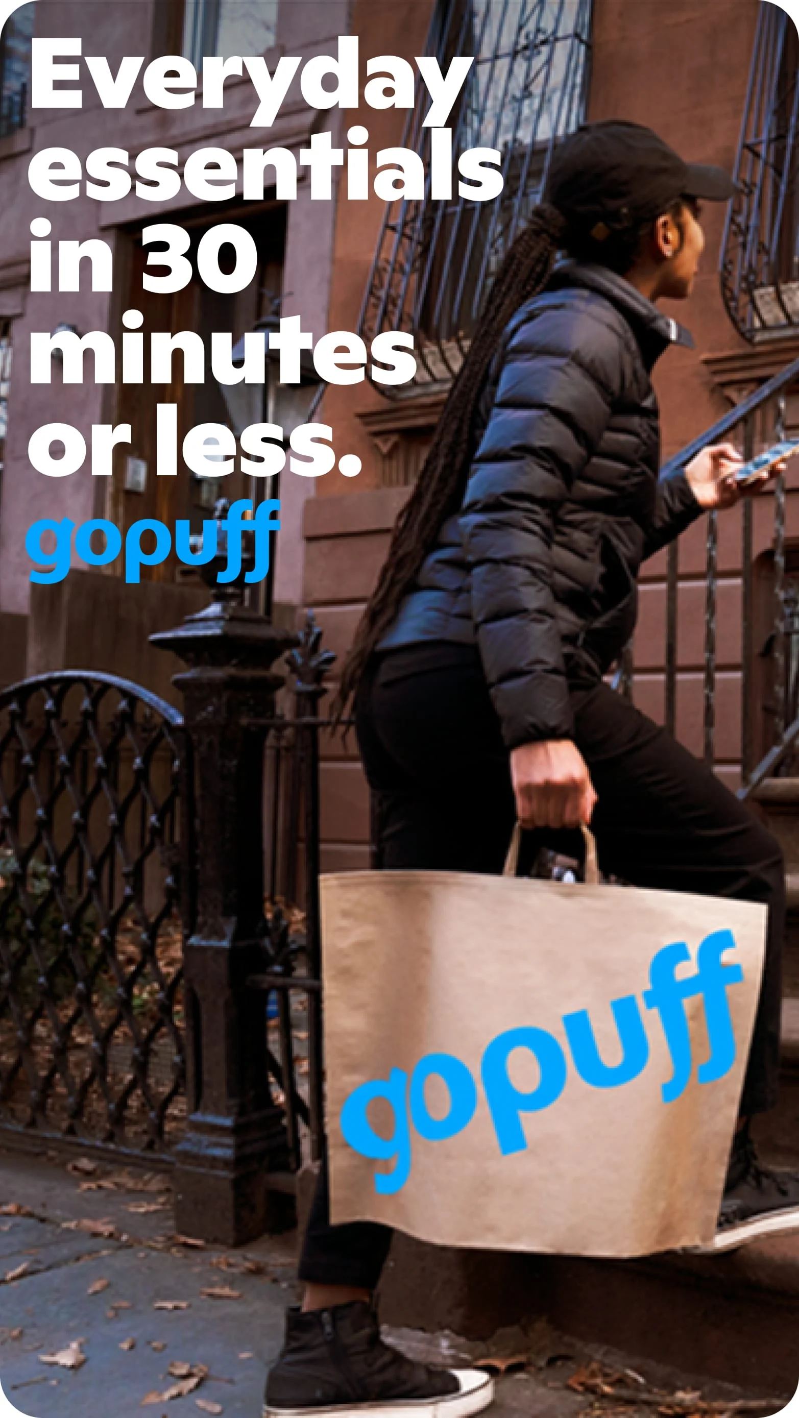Gopuff—Alcohol & Food Delivery Screenshot 1