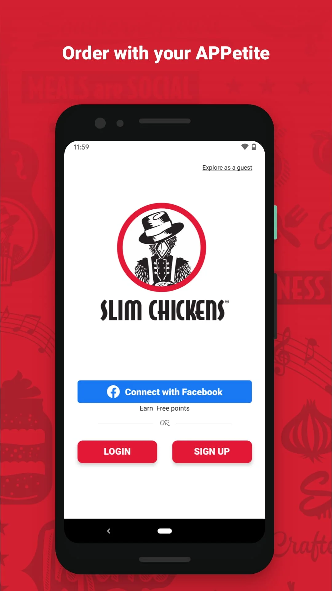 Slim Chickens Screenshot 1