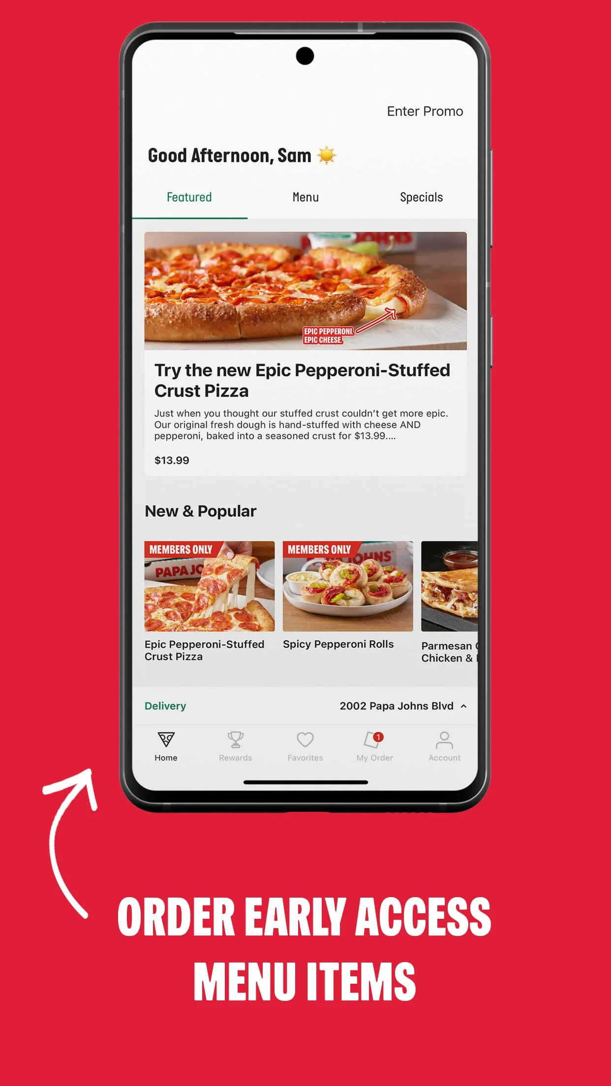 Papa Johns Pizza & Delivery Screenshot 4