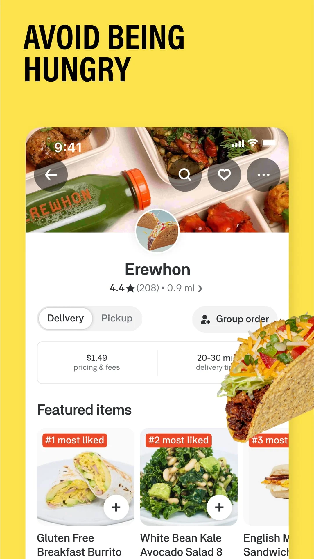 Postmates - Food Delivery Screenshot 3