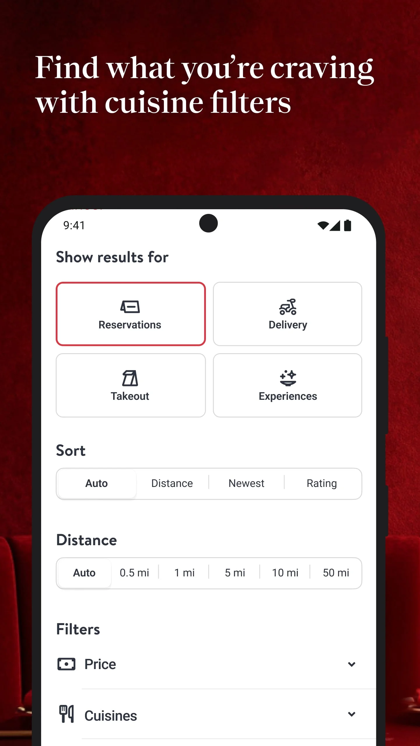 OpenTable Screenshot 4