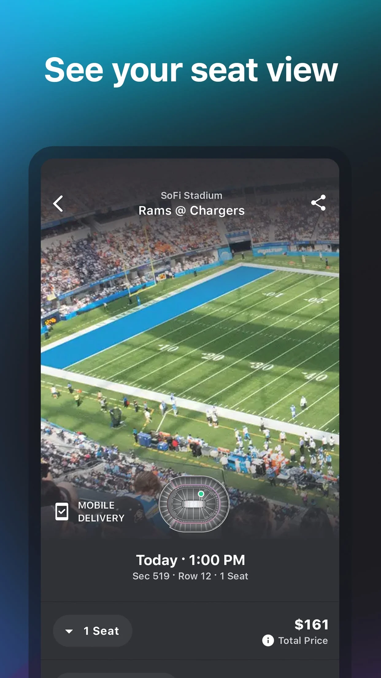 Gametime - Last Minute Tickets Screenshot 4