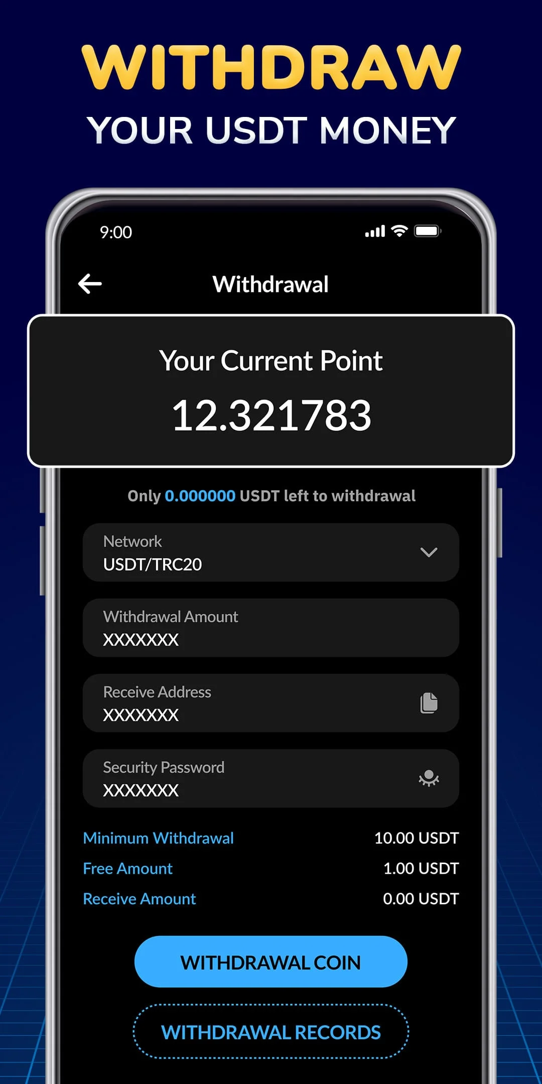 USDT Mining, Crypto USDT Miner Screenshot 4