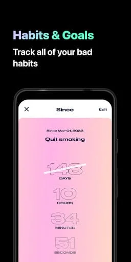 Day Counter. Count Up & Down Screenshot 2