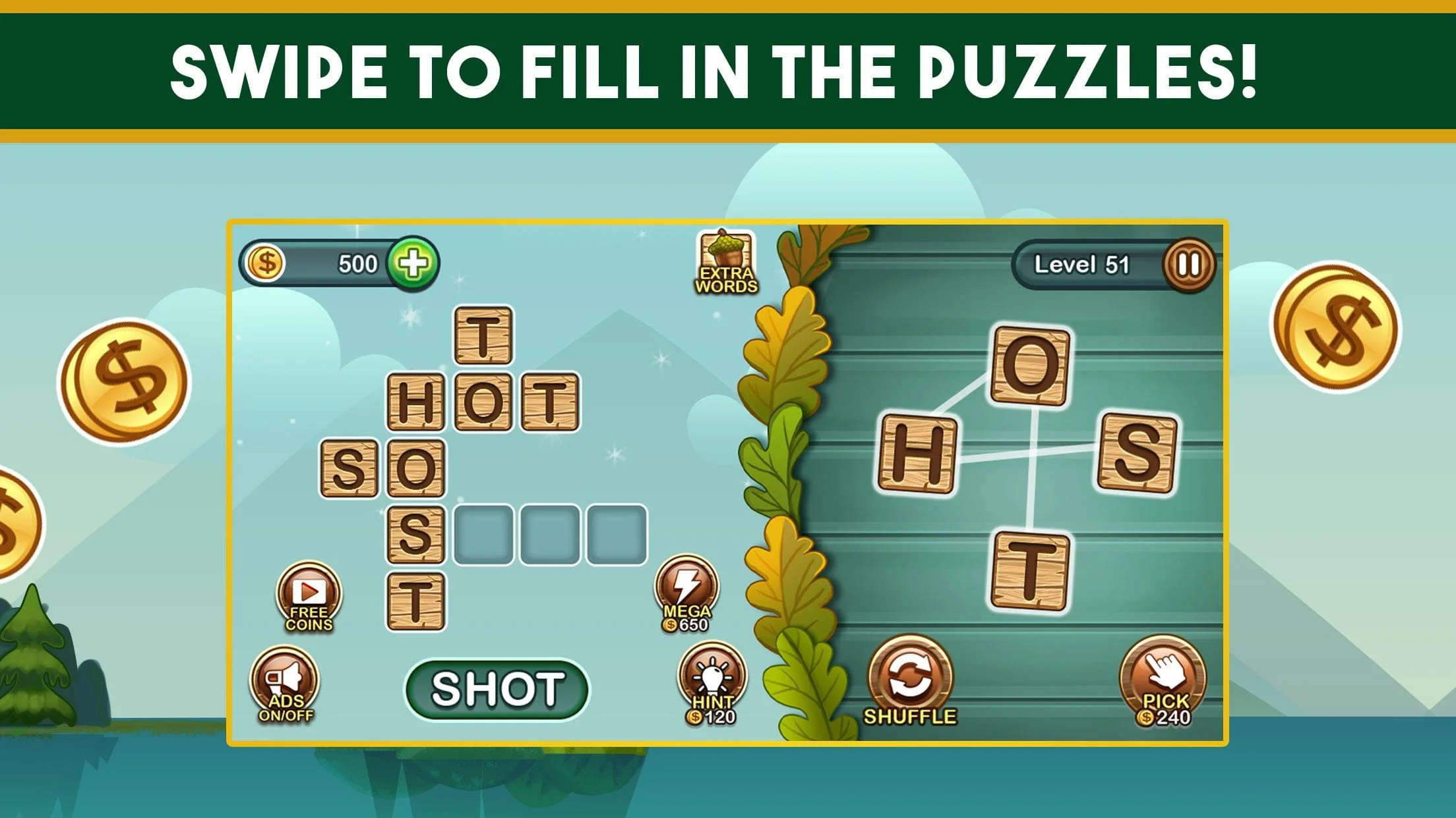 Word Nut - Word Puzzle Games Screenshot 2