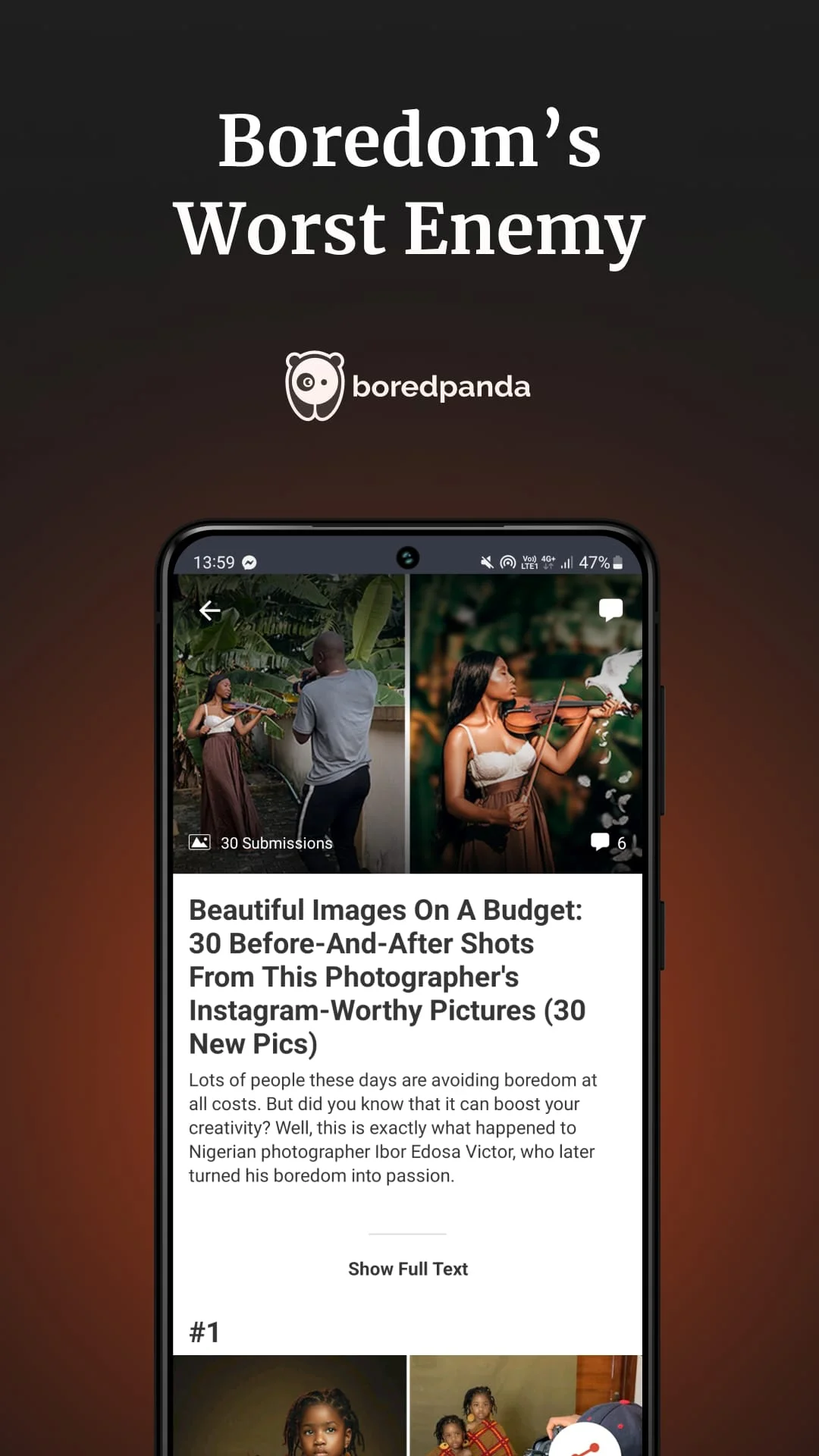 Bored Panda - stories & art Screenshot 1