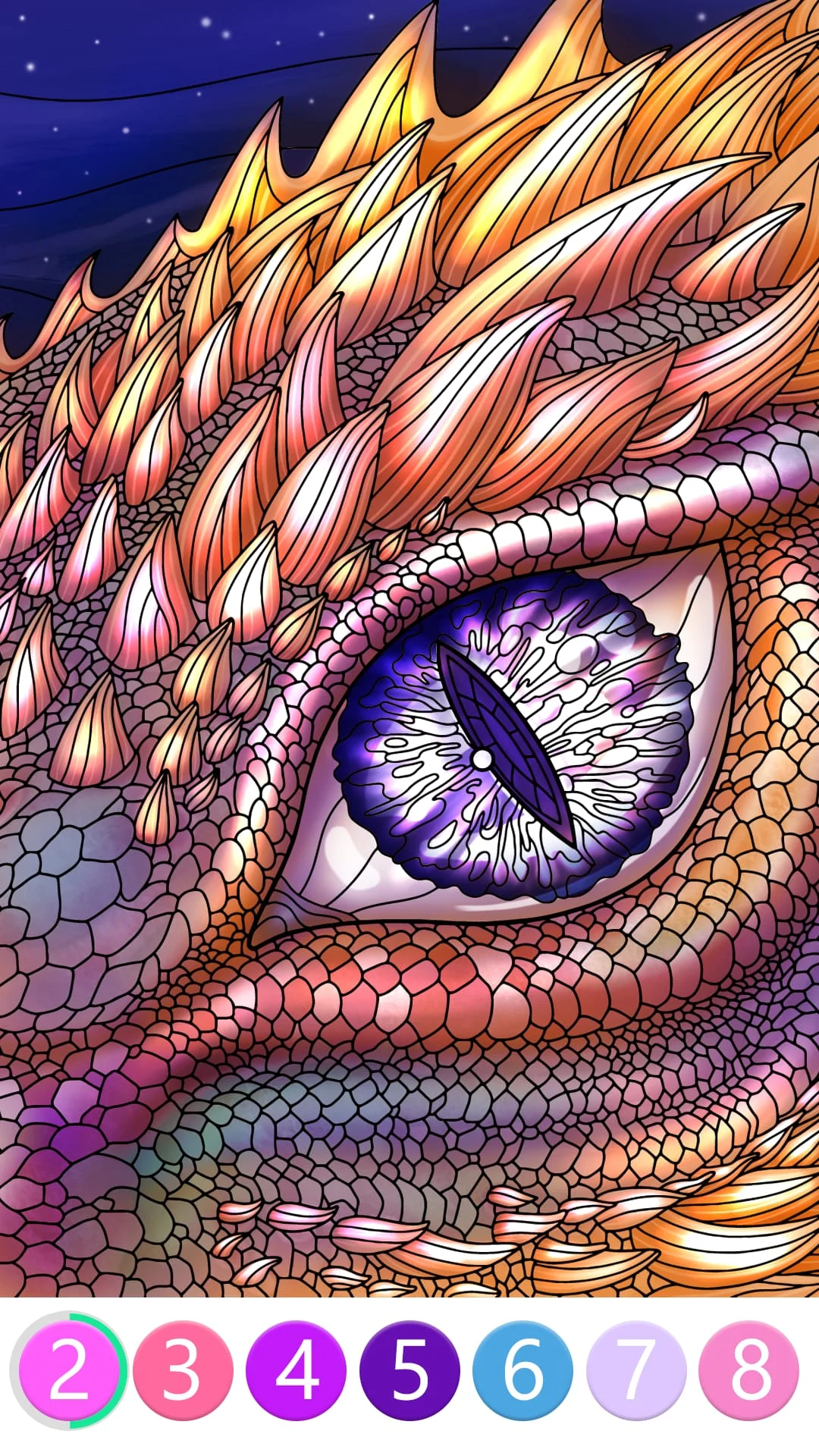 Coloring - Color by Number Screenshot 2