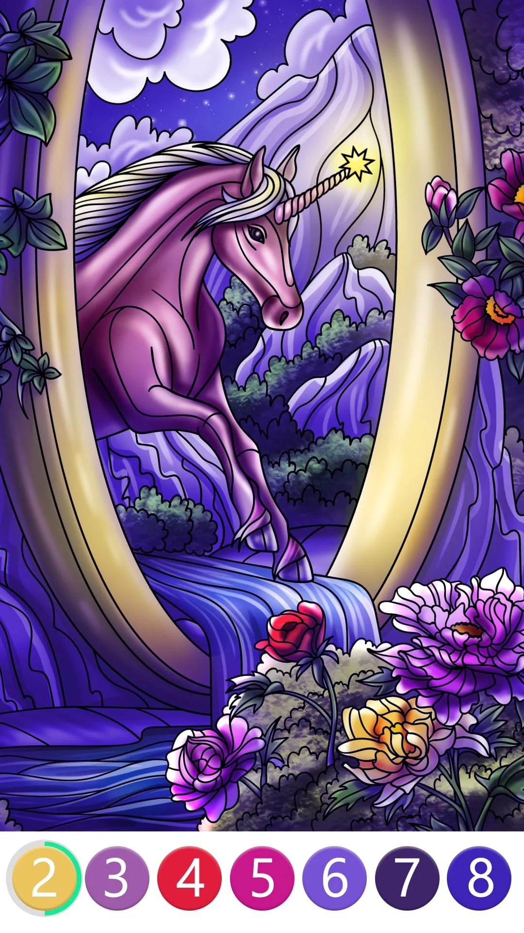 Coloring - Color by Number Screenshot 4