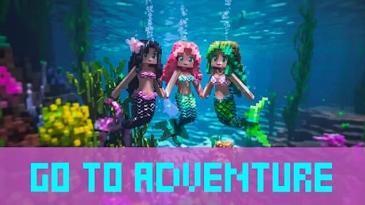 Mermaid for Minecraft PE MOD Screenshot 4
