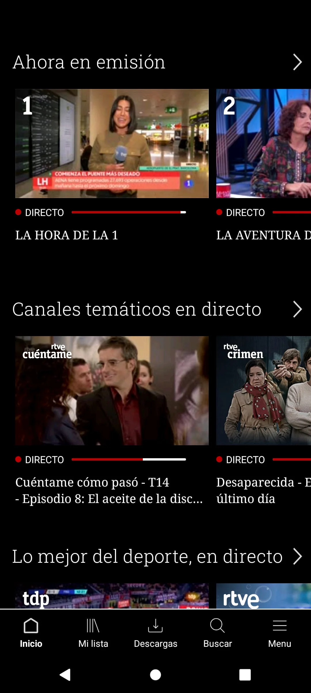 RTVE Play Screenshot 4
