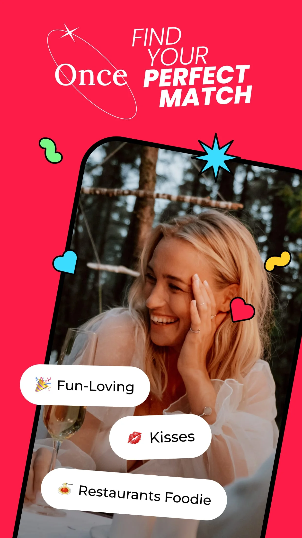 Once: Find your Perfect Match Screenshot 1