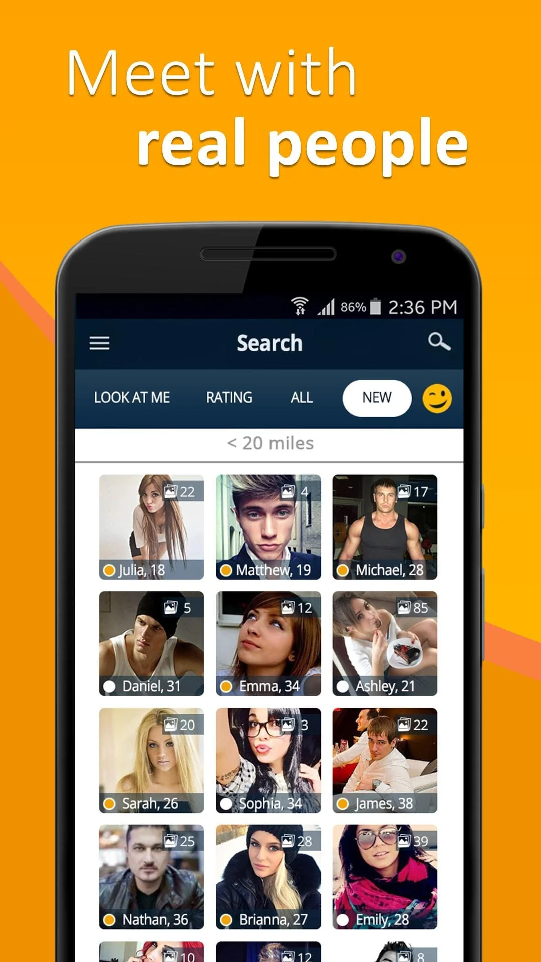 Meet4U - Chat, Love, Singles! Screenshot 1