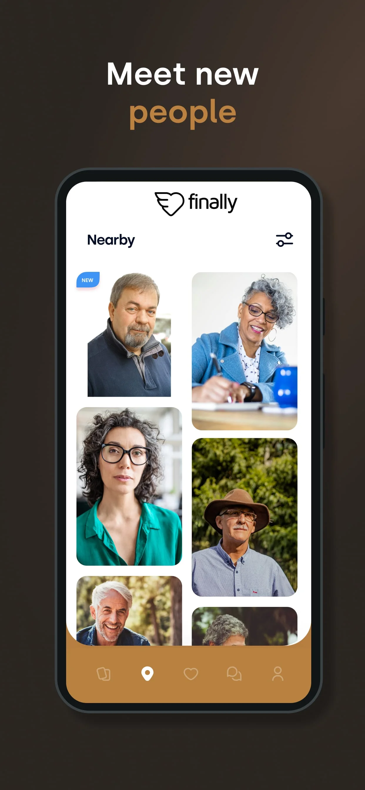 FINALLY: Mature singles dating Screenshot 4