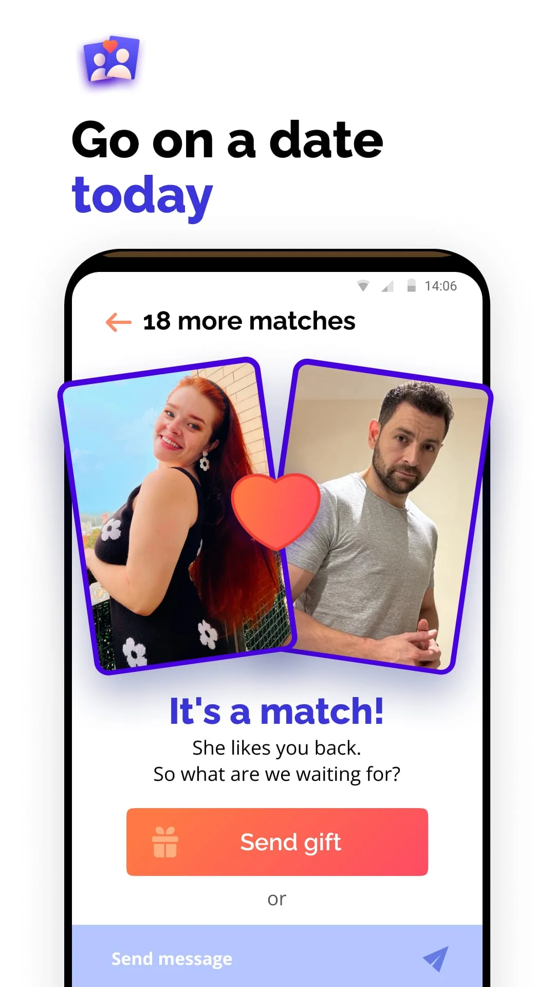 Dating and chat - Likerro Screenshot 2