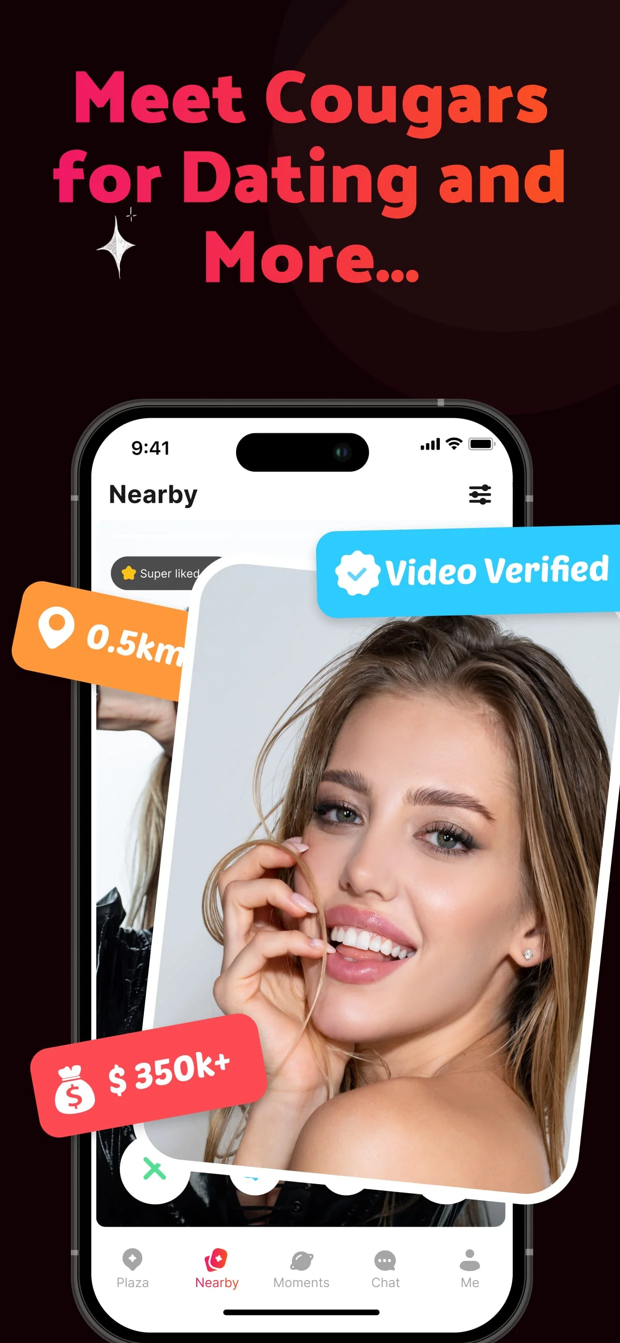 Cougar Dating & Hook Up App Screenshot 3