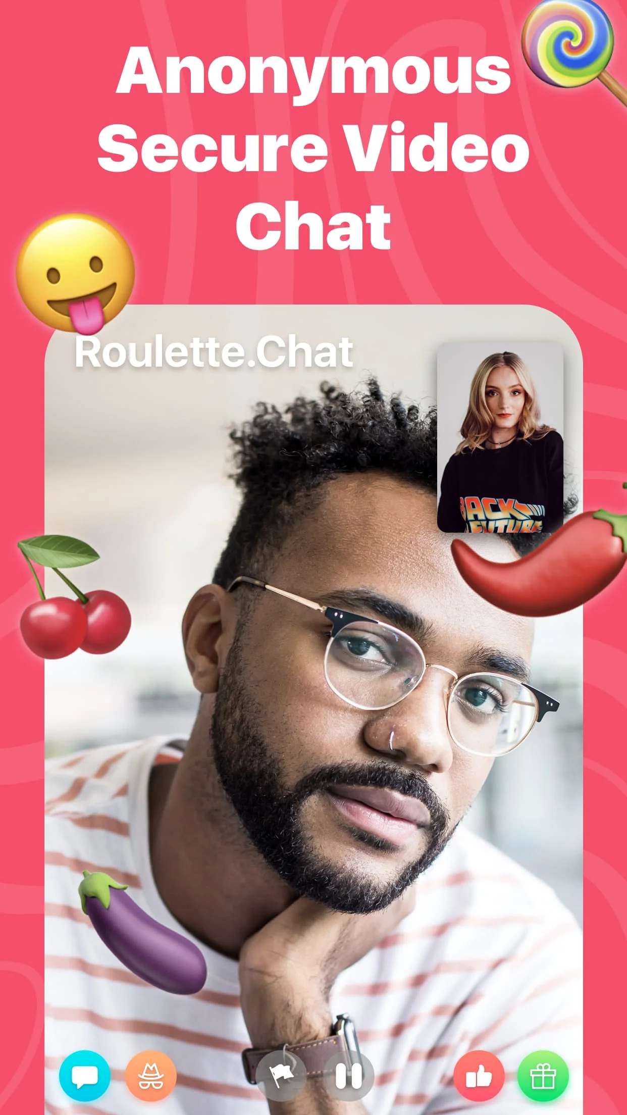 Roulette Chat Video Omegle Ome Screenshot 2