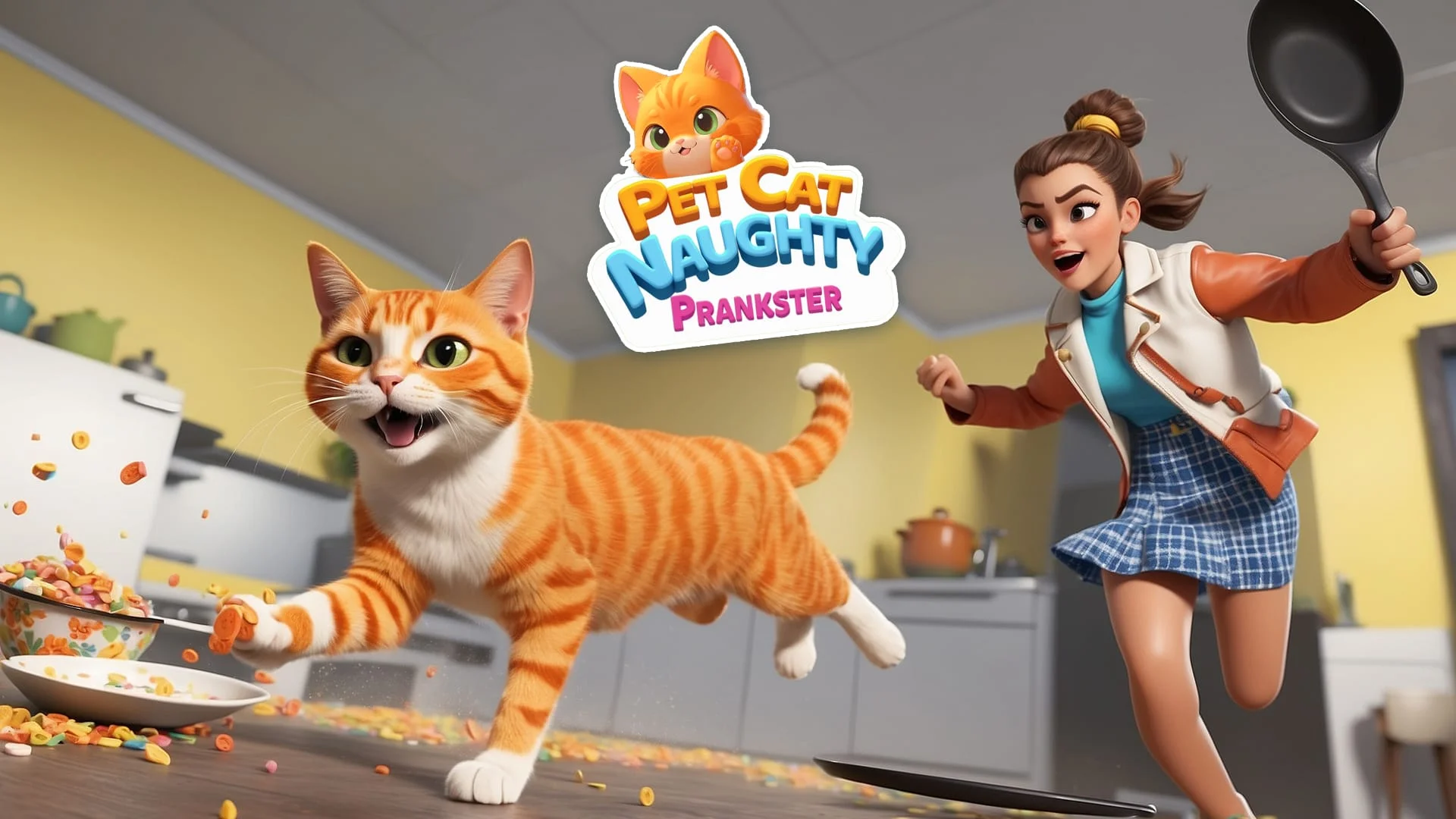 Pet Cat Simulator Cat Games Screenshot 3