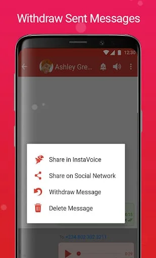 Visual Voicemail & Missed Call Screenshot 4
