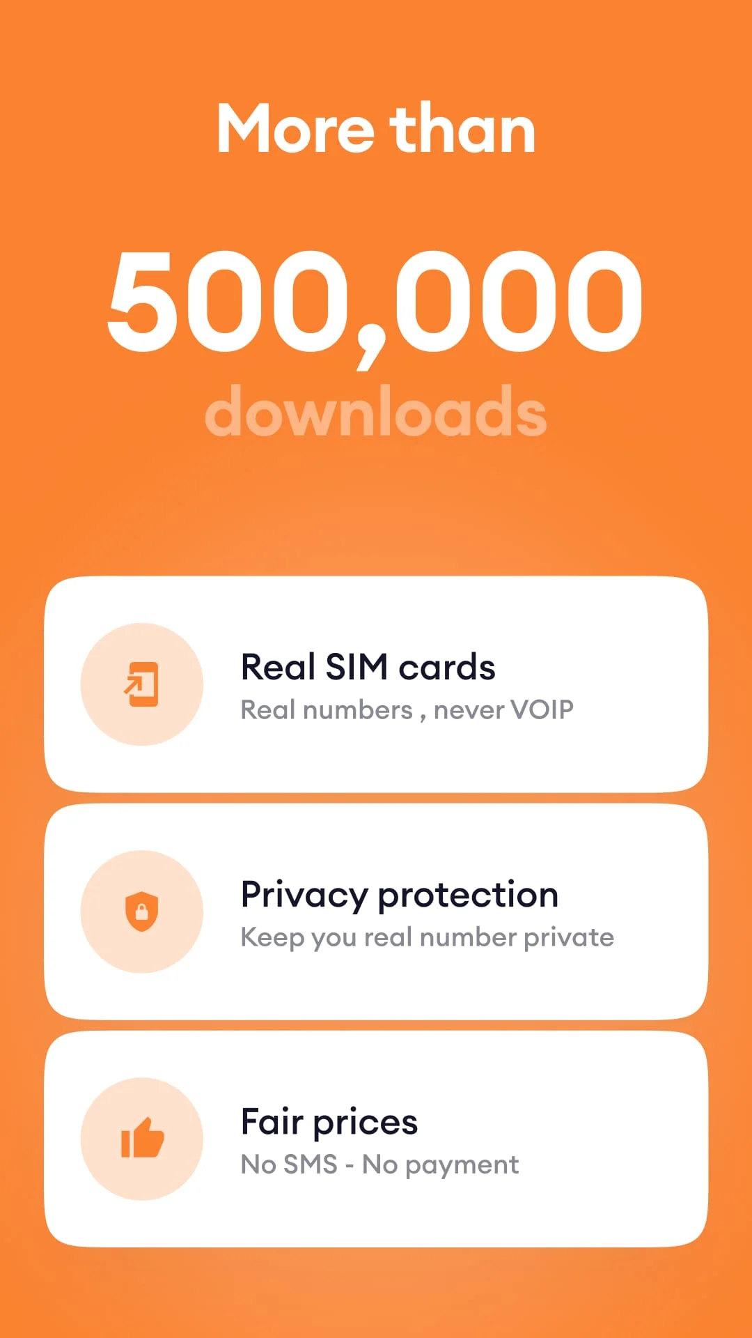 Temp Number - Receive SMS Screenshot 4