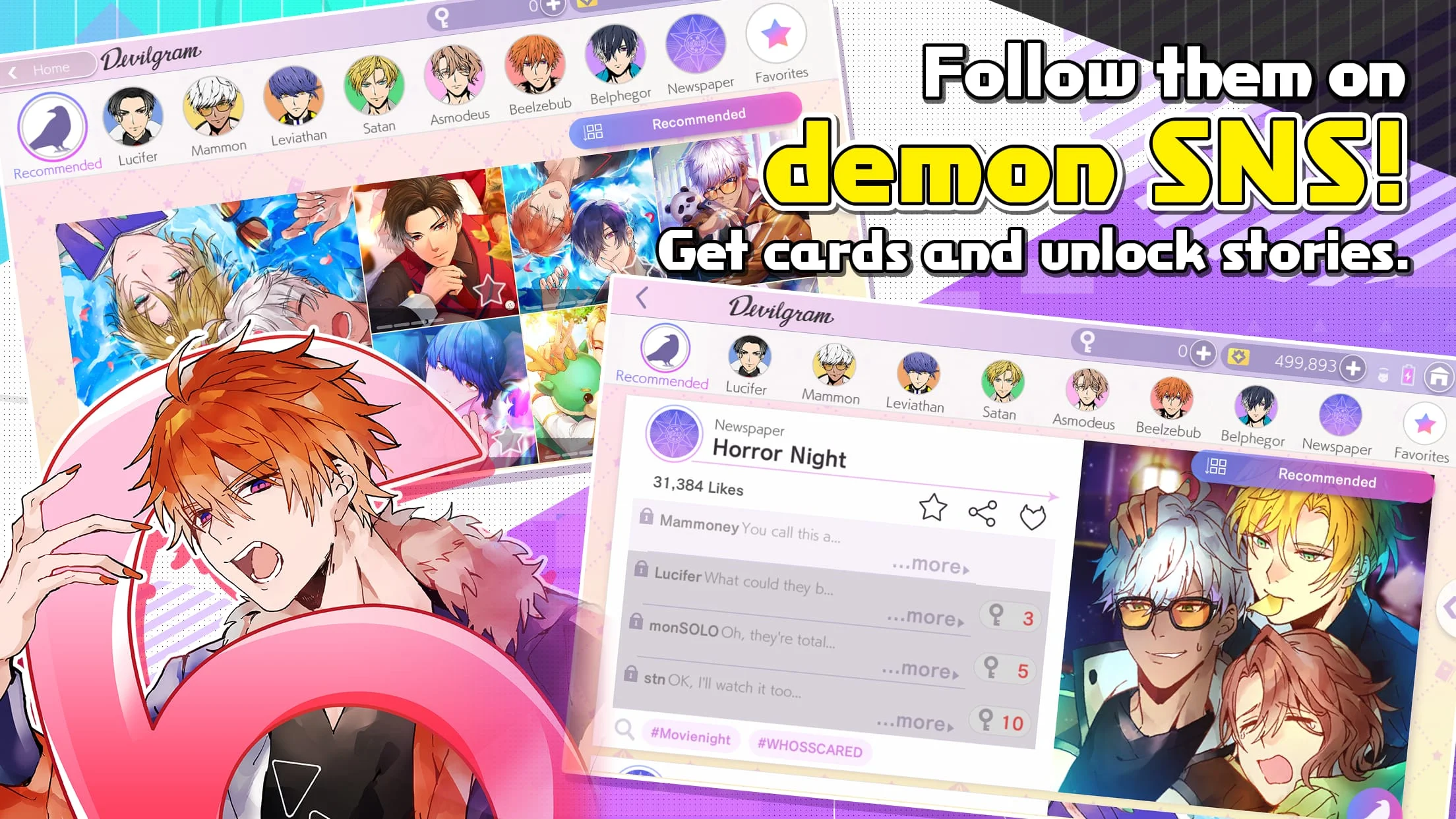 Obey Me! Anime Otome Sim Game Screenshot 3