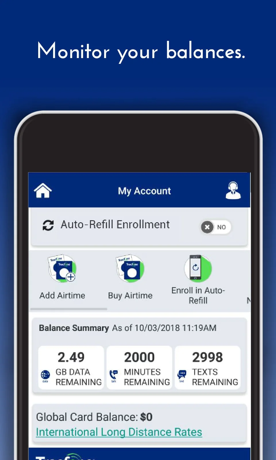TracFone My Account Screenshot 3