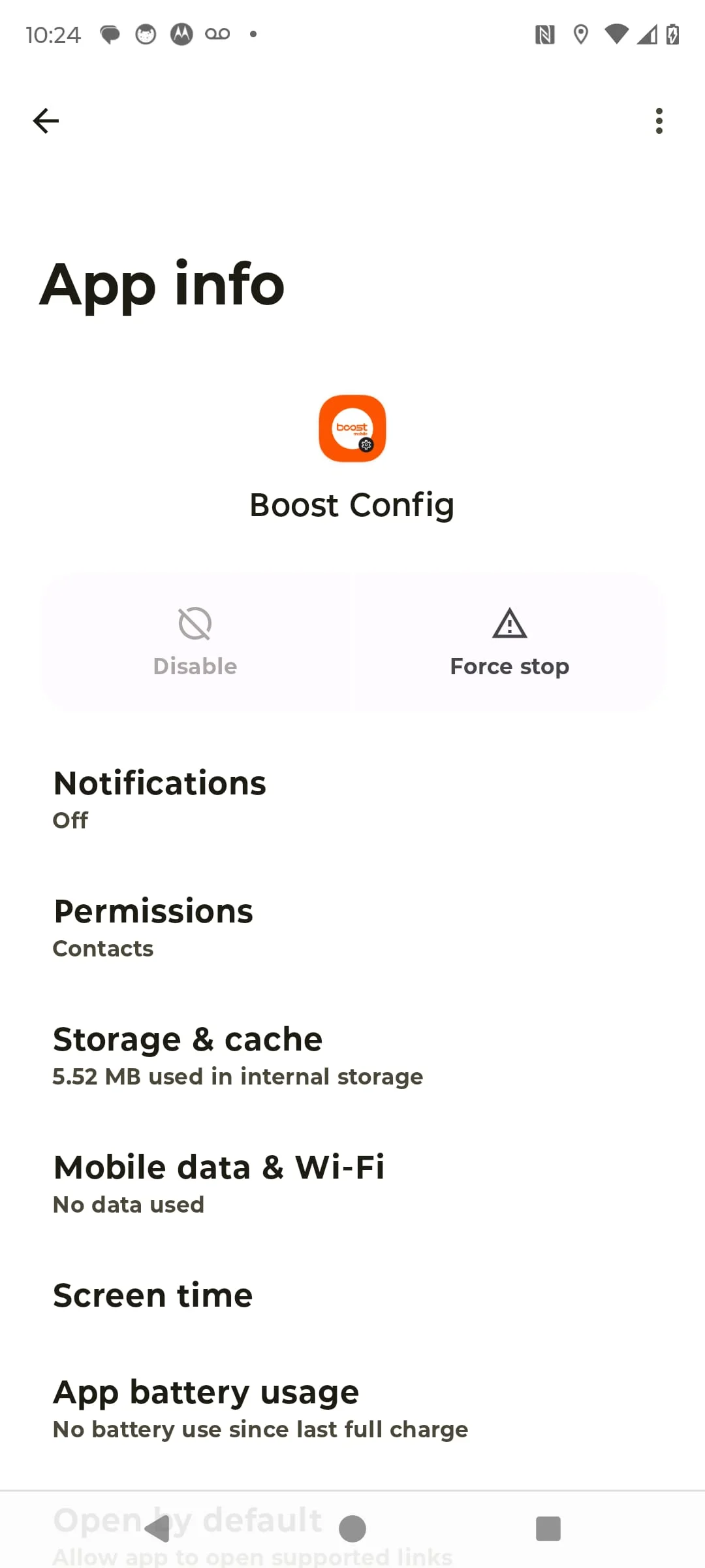 Boost Config Screenshot 1
