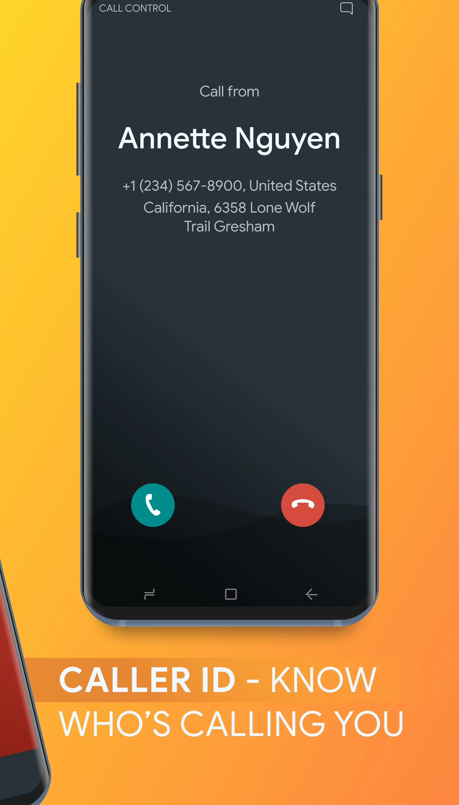 Call Control. Call Blocker Screenshot 3
