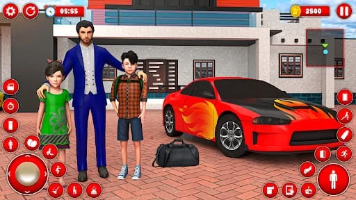 Virtual Single Dad Simulator Screenshot 2