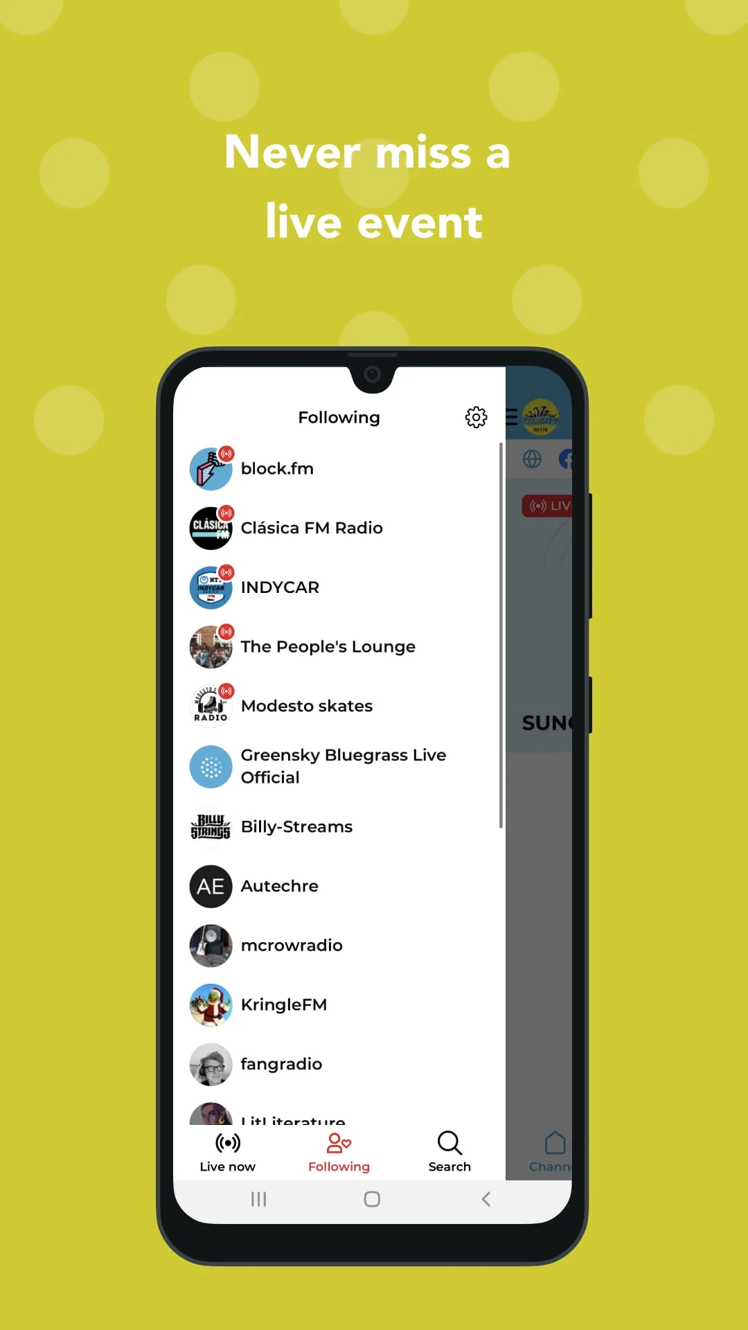 Mixlr - Listen to live audio Screenshot 4