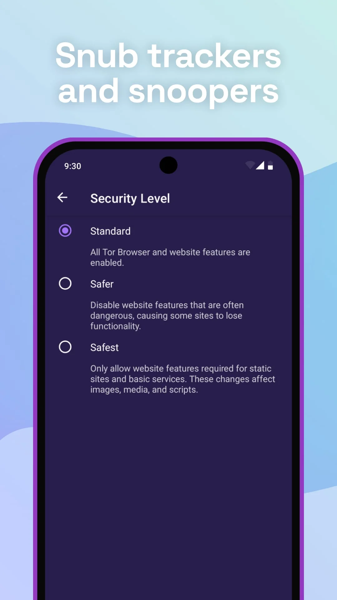 Tor Browser (Alpha) Screenshot 4