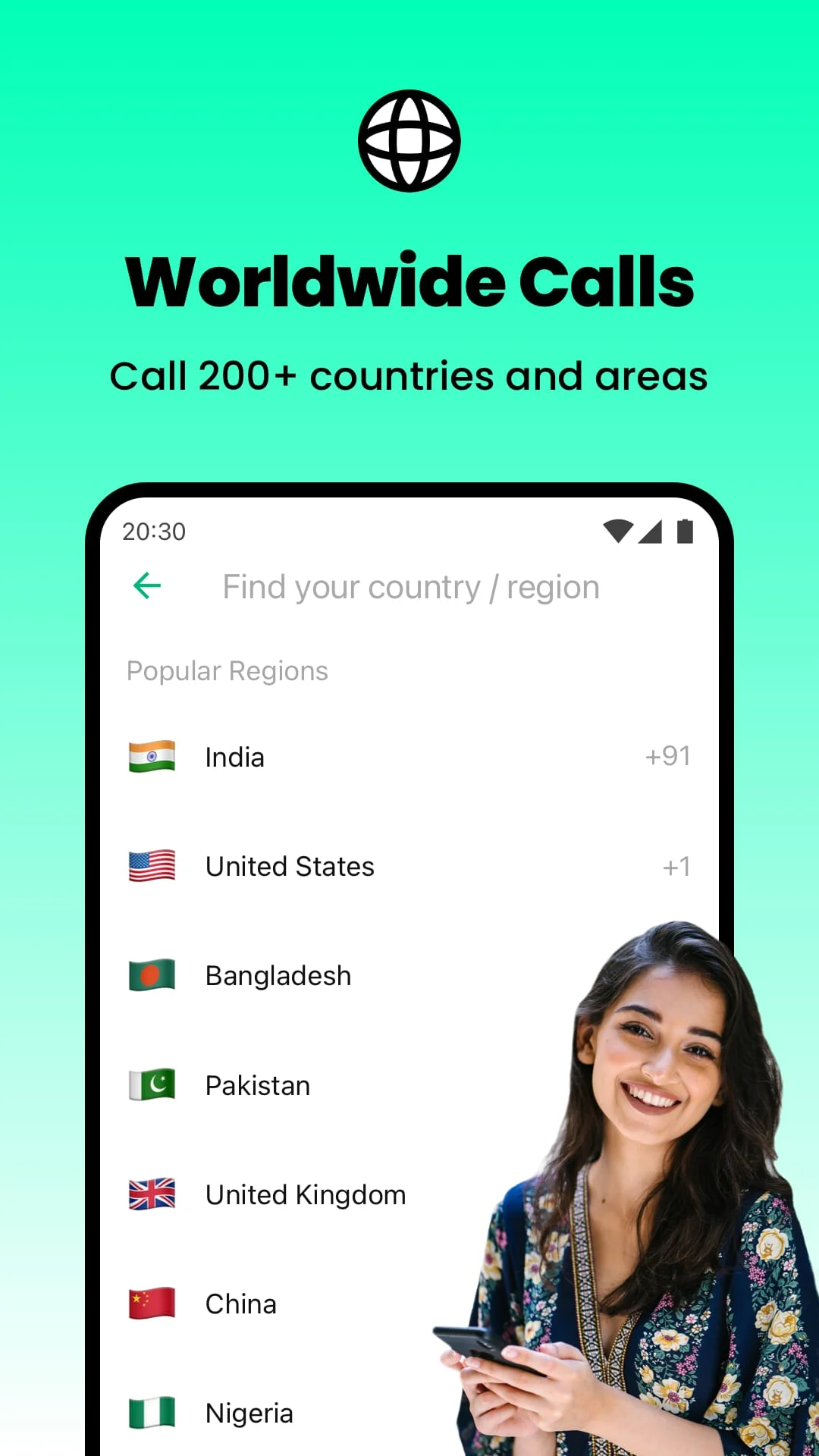 Ring Phone Calls - JusCall Screenshot 1