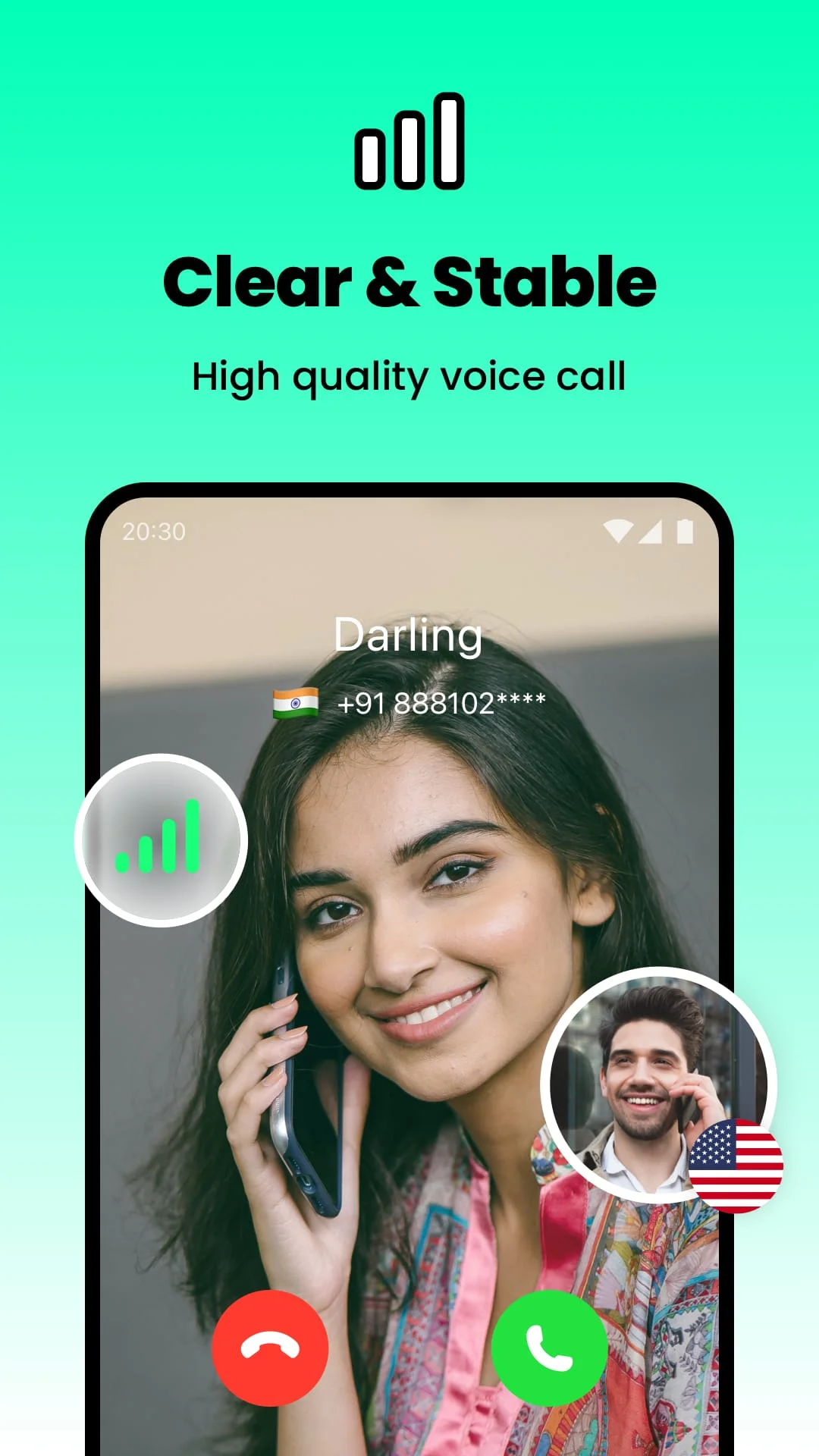 Ring Phone Calls - JusCall Screenshot 3