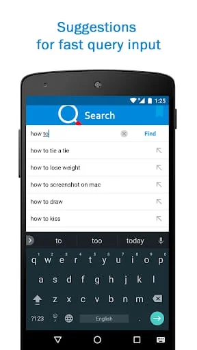 Smart Search & Web Browser Screenshot 1