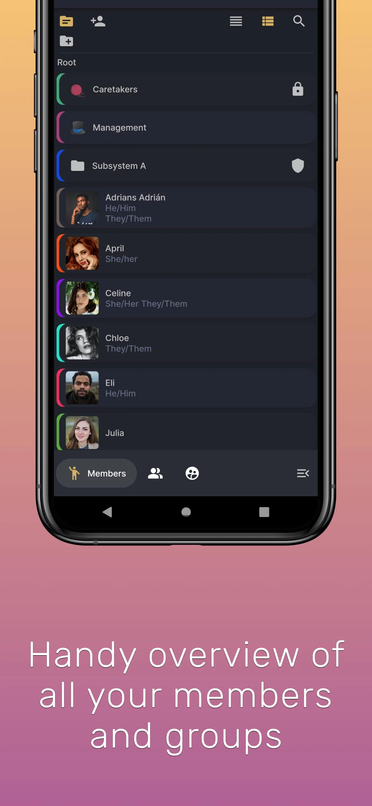Simply Plural Screenshot 4