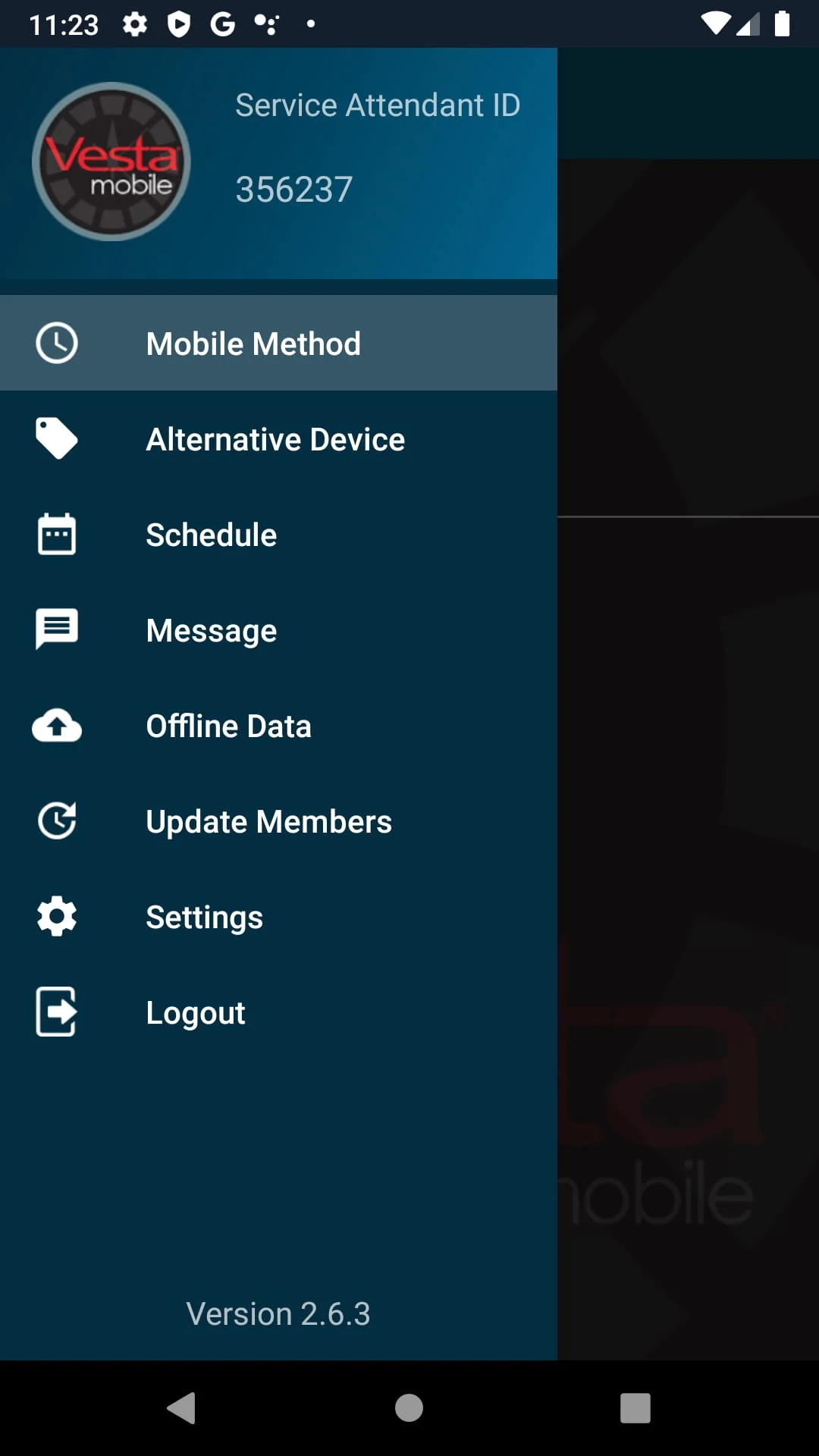 Vesta Mobile Screenshot 3