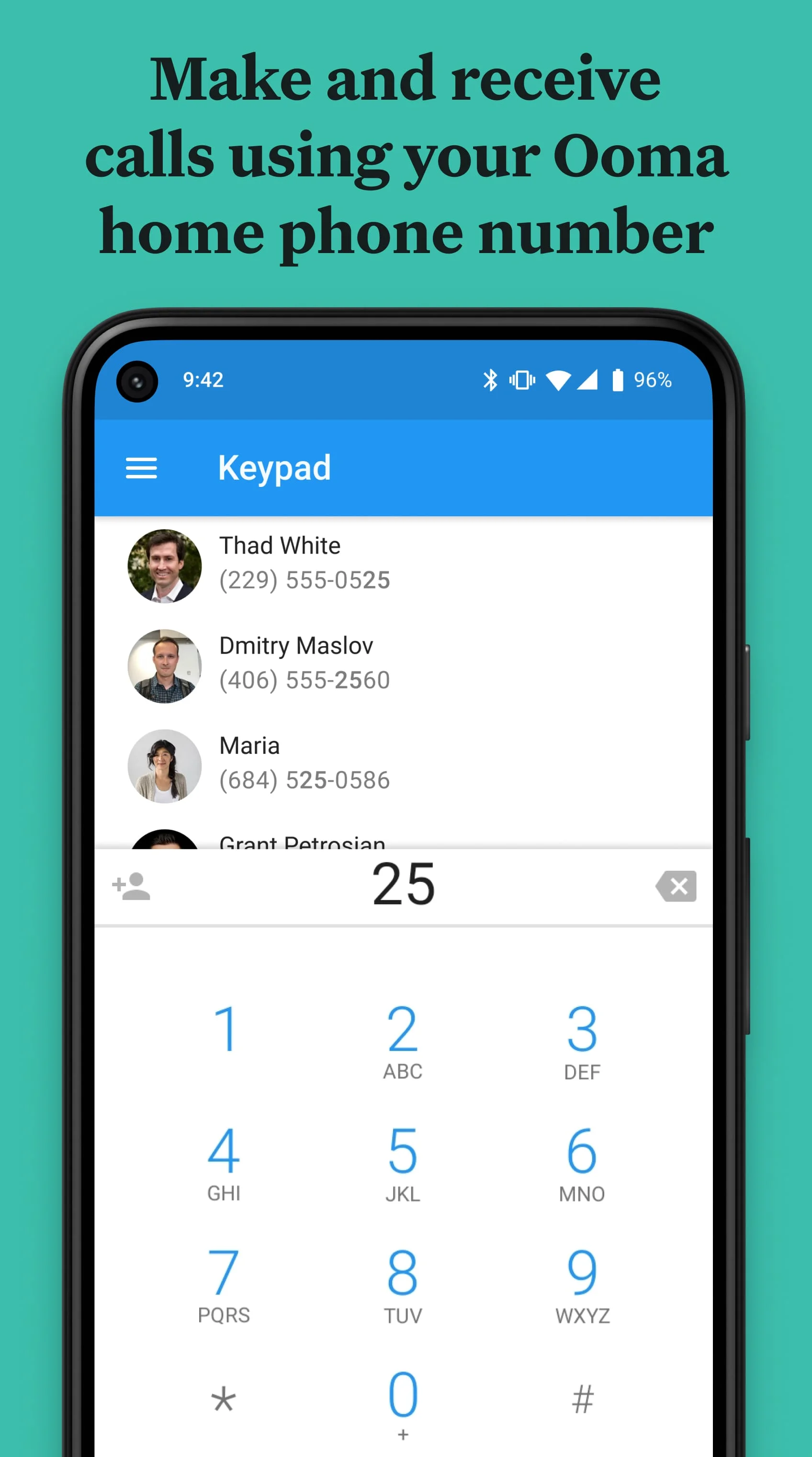 Ooma Home Phone Screenshot 1