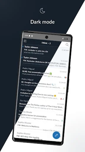 Mailfence secure private email Screenshot 3