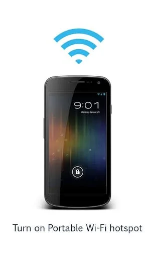 Portable Wi-Fi hotspot Screenshot 1