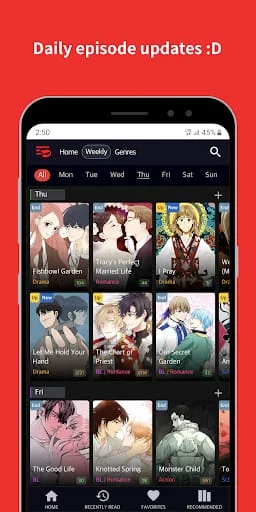 Toomics - Read Premium Comics Screenshot 3