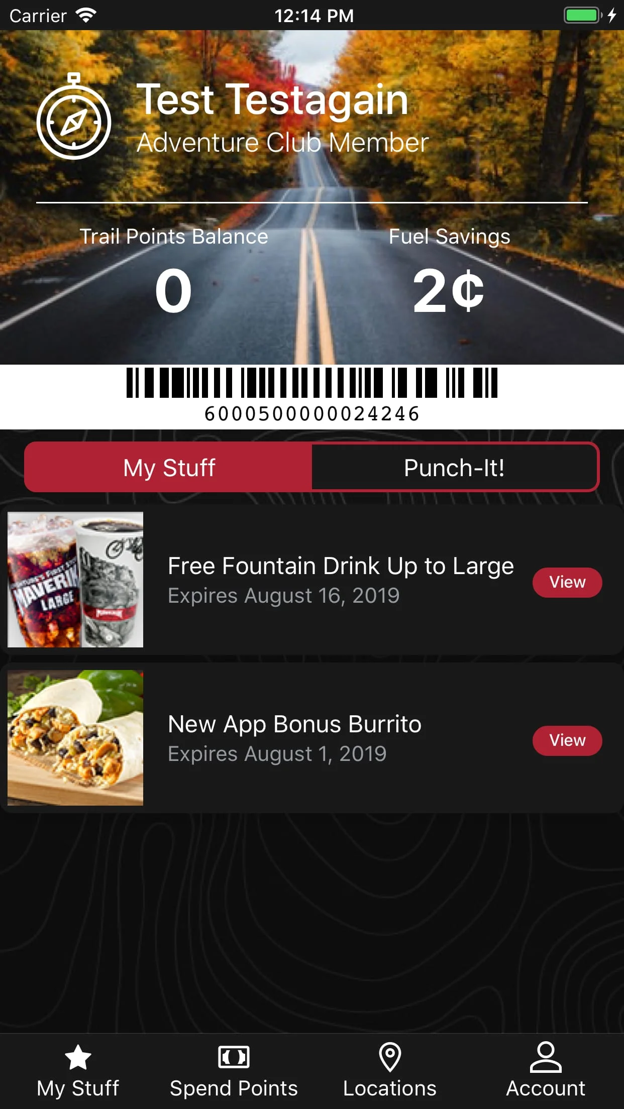 Maverik Rewards Screenshot 2