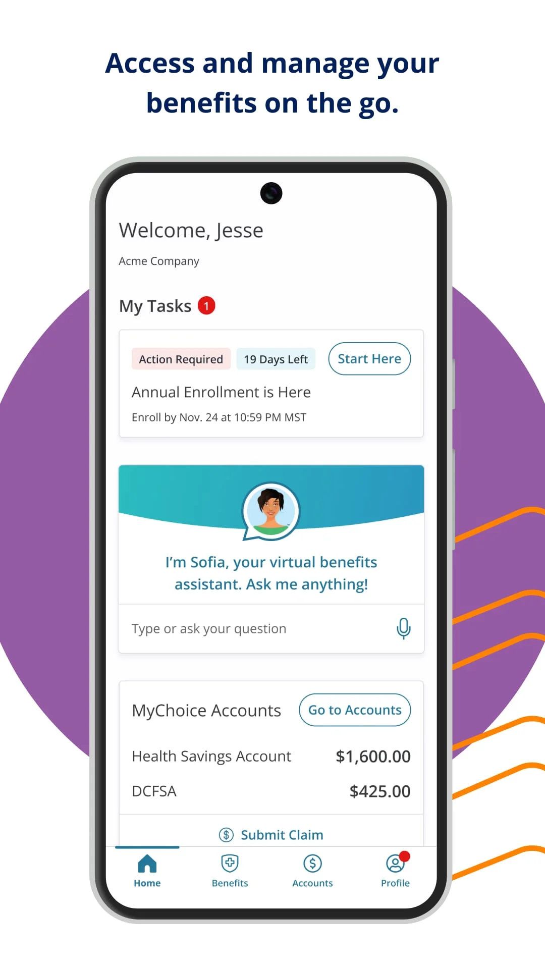 MyChoice Benefits Screenshot 1