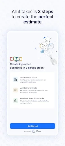 Estimate Generator - Zoho Screenshot 1