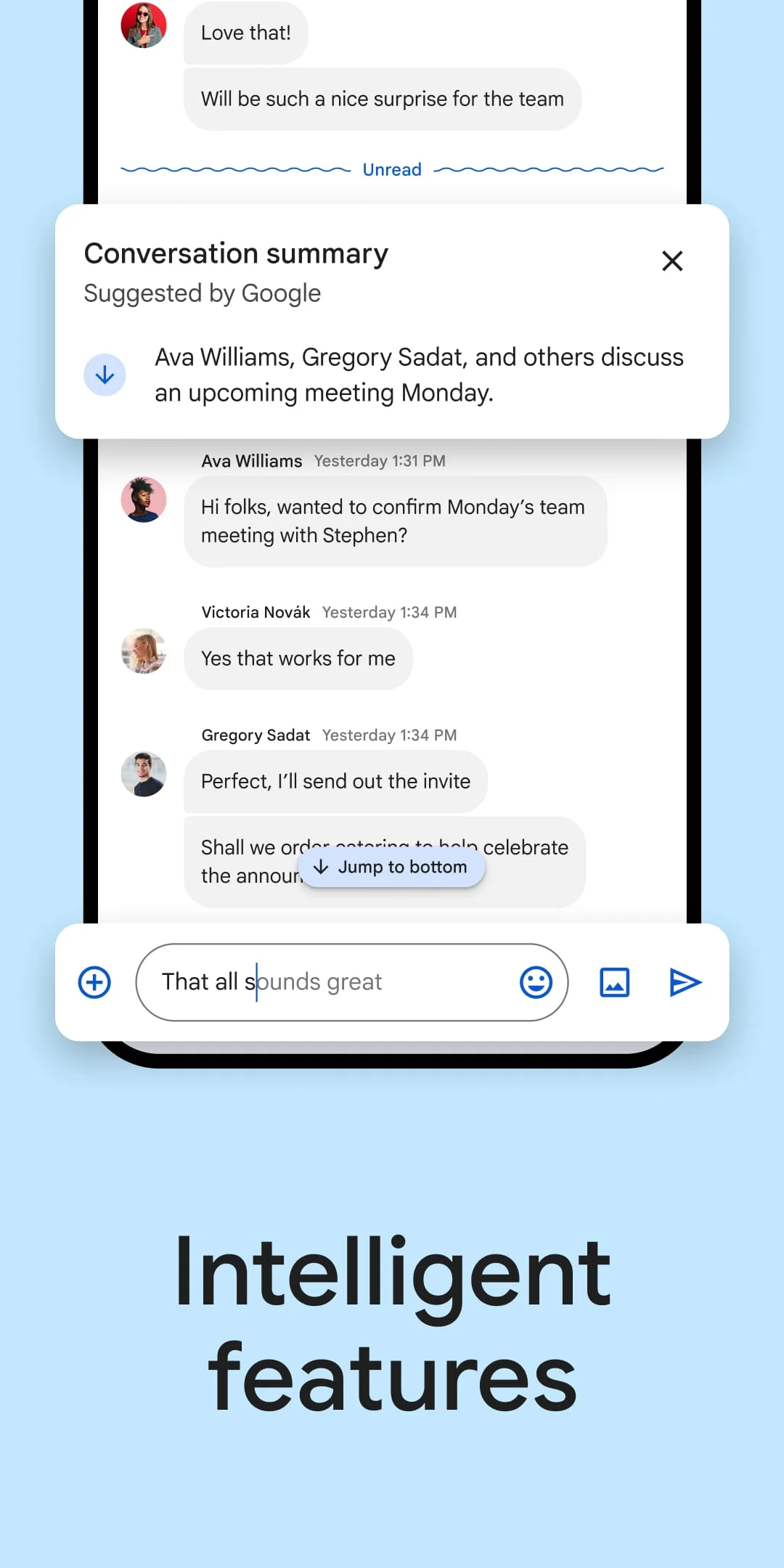 Google Chat Screenshot 2