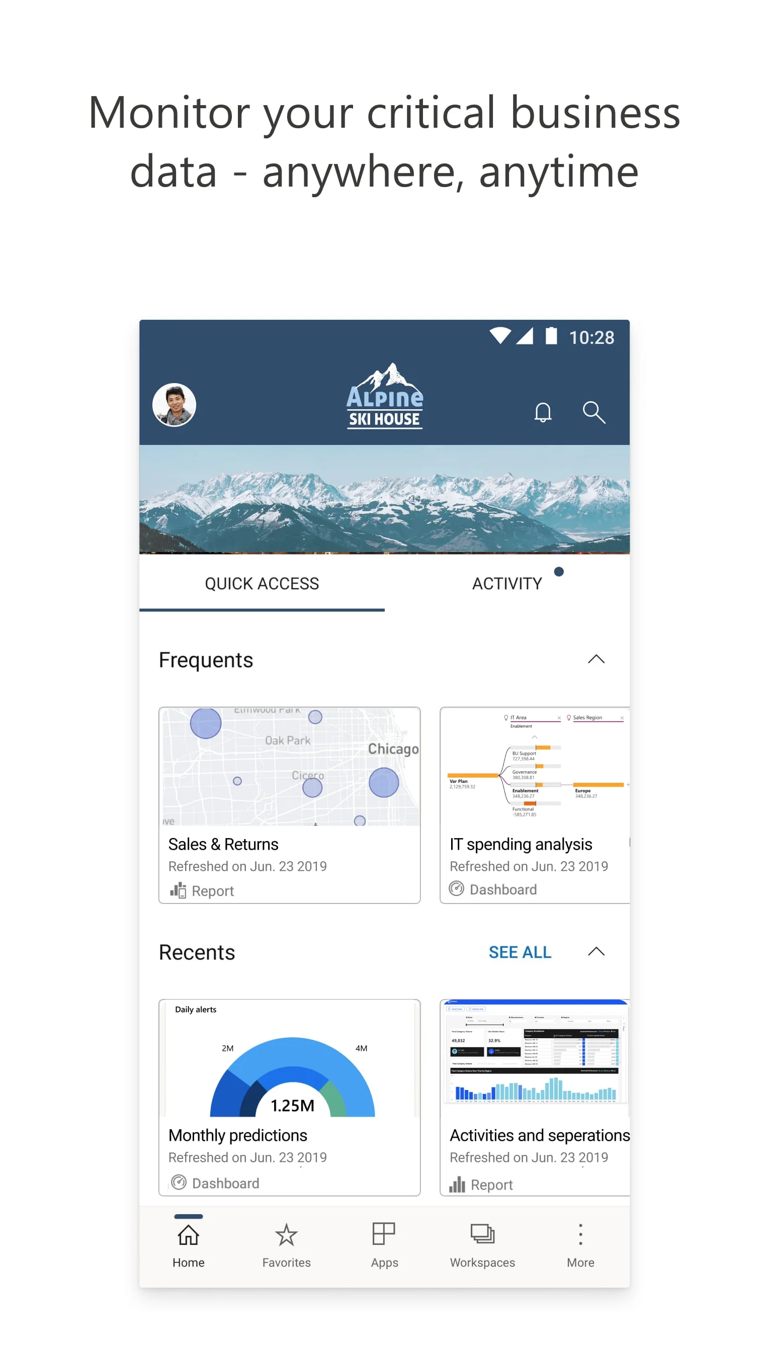 Microsoft Power BI Screenshot 1
