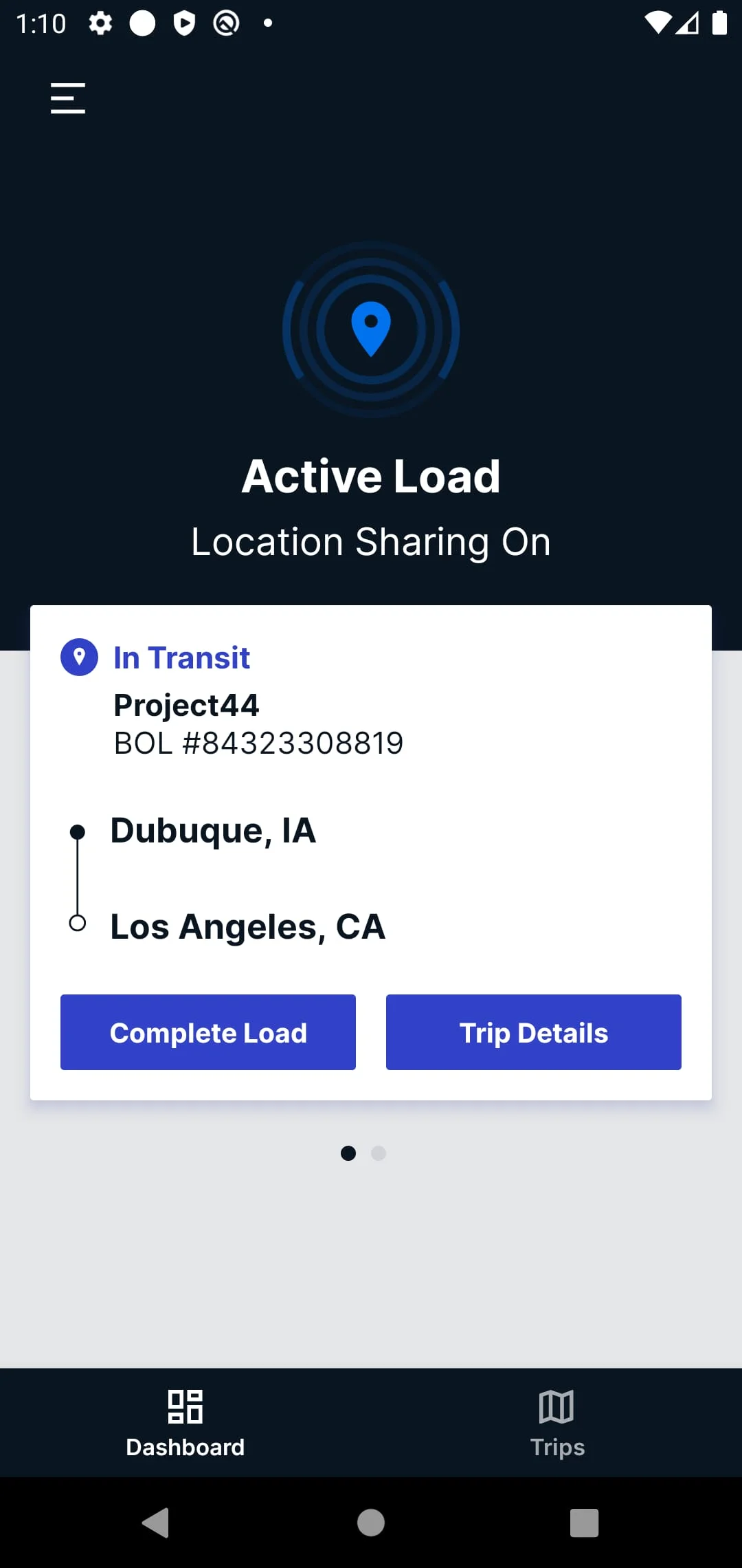 DriveView by project44 Screenshot 2