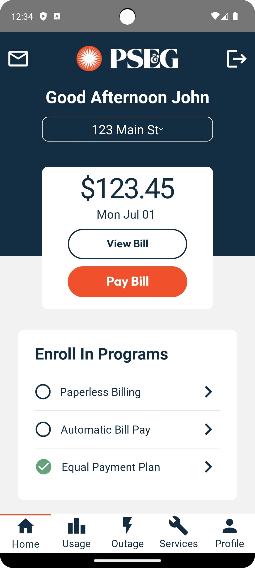 PSEG Screenshot 2