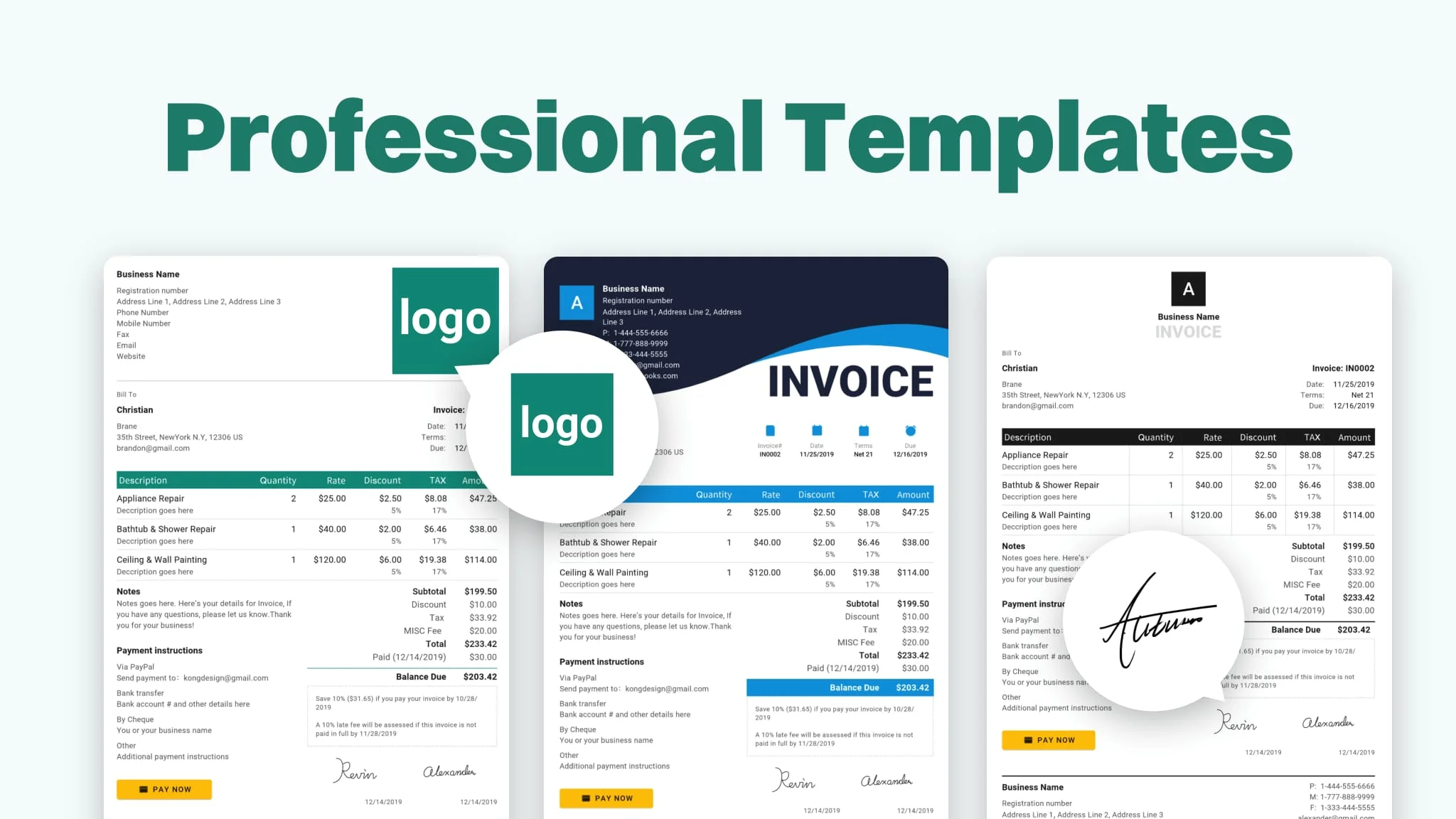 Invoice Maker & Template Screenshot 2